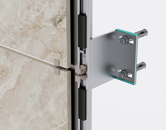 Ceramic Cladding Clip-on System Profiles