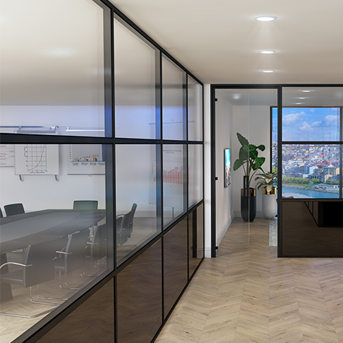 New Professional System Modular Glass Partition Systems